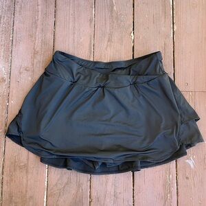 Black Tennis Skirt